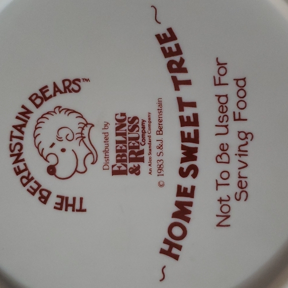 Home Sweet Tree Berenstain Bears collector plate - Picture 4 of 4
